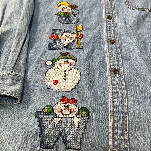 Vintage Levi's and Strauss Denim Button Down - Picture 9 of 11